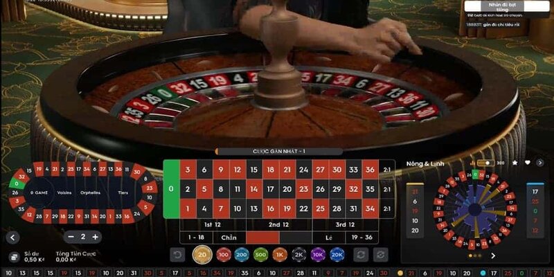 Trò chơi Roulette được hội viên ưa chuộng 